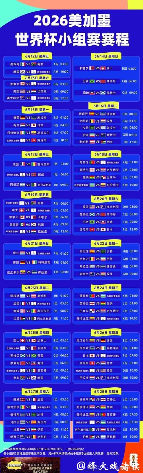 世界杯外围平台赛事信息汇总 世界杯外围平台赛事信息汇总